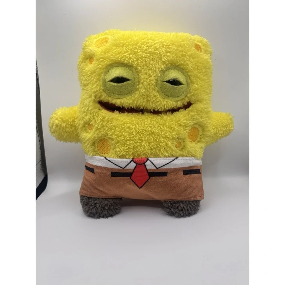 Zuru Fuggler SpongeBob SquarePants Limited Ugly Monster Plush Yellow Nick 2024